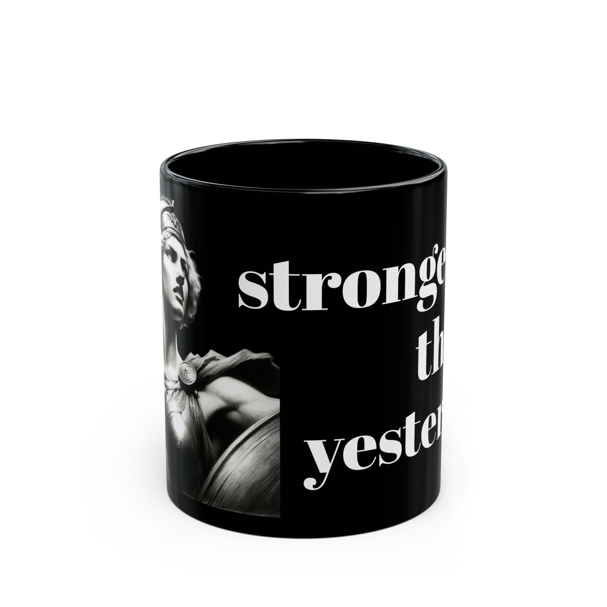 stronger than yesterday