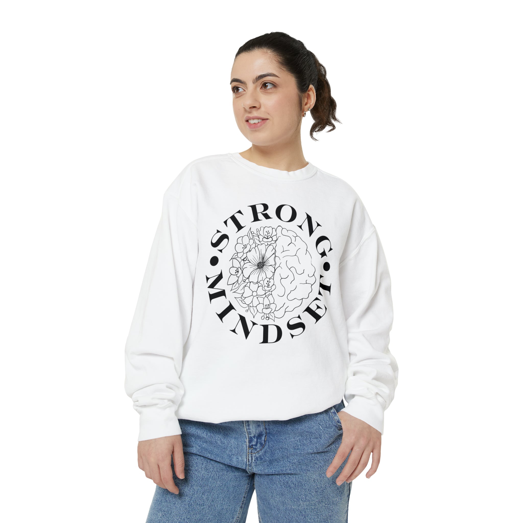Sweat-shirt avec un état d'esprit fort