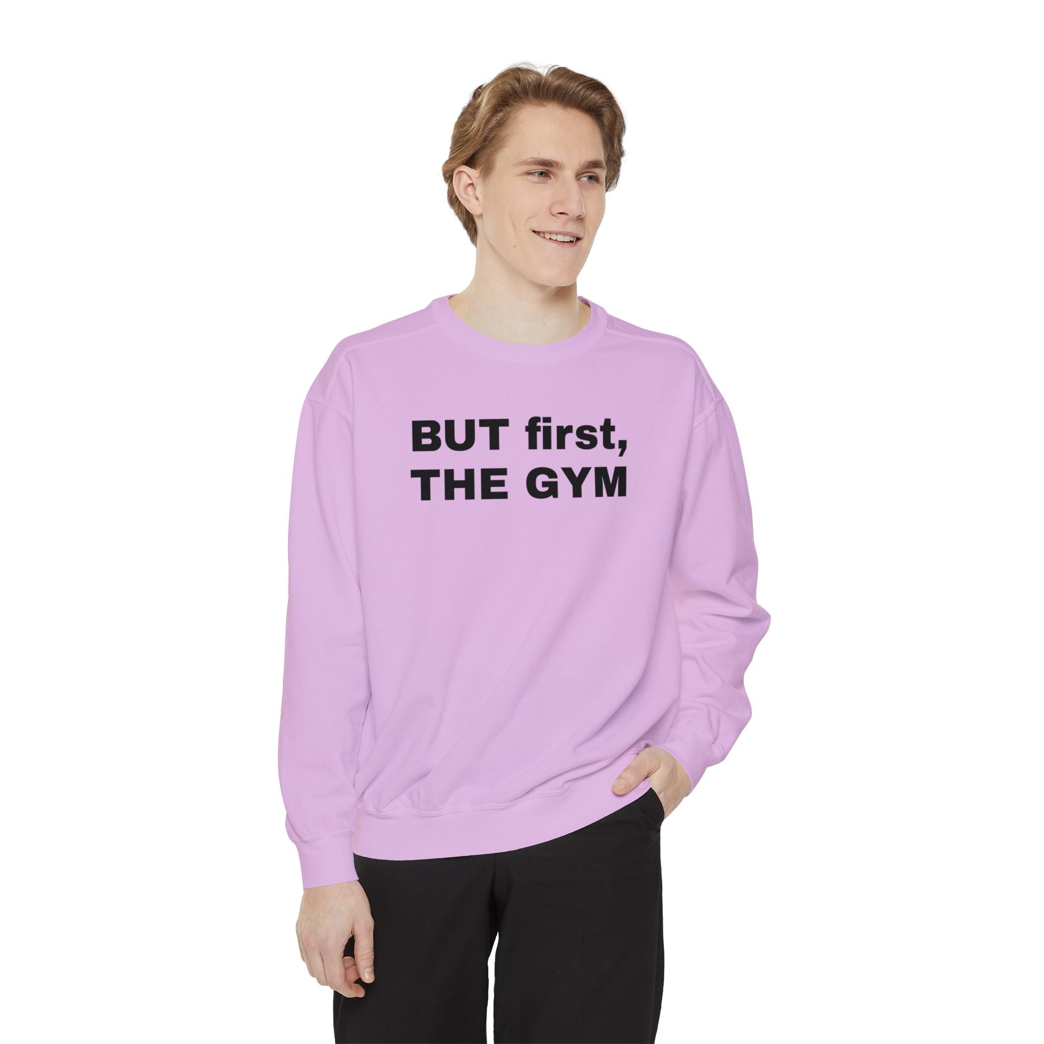 But first, the gym