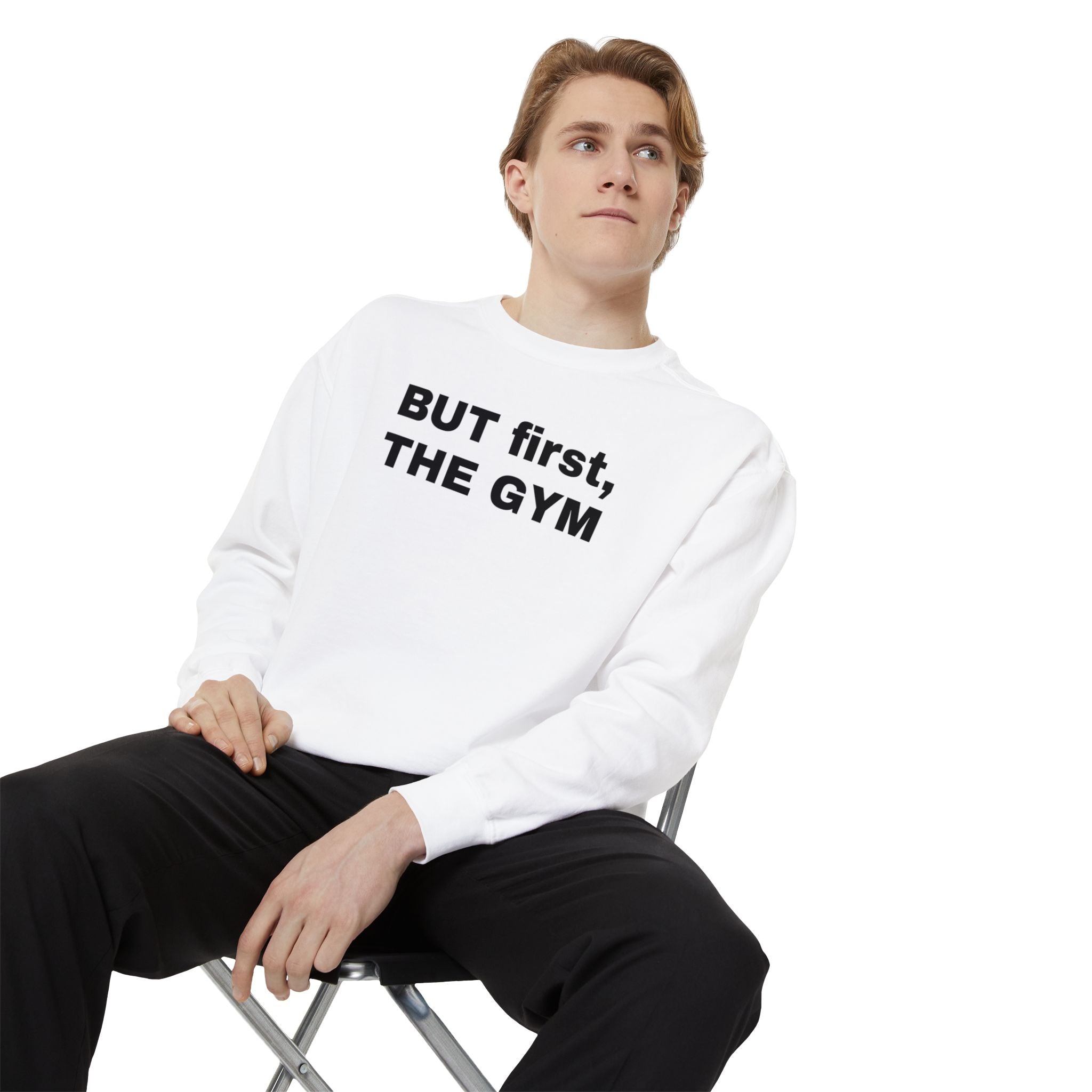 But first, the gym