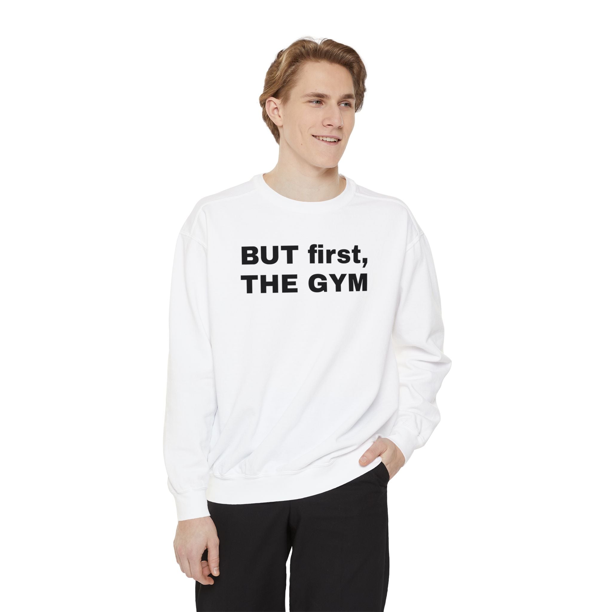 But first, the gym